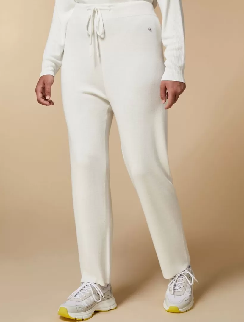 Cheap Wide-Fit Knit Trousers Trousers