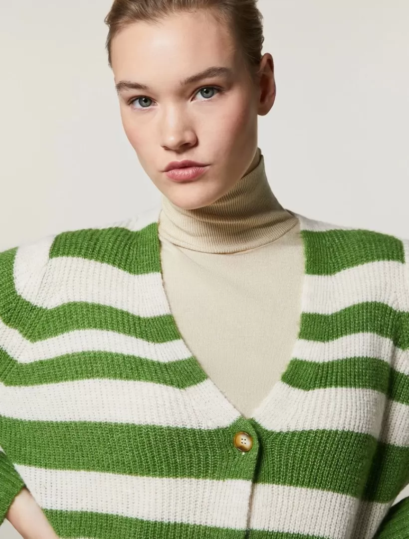 Hot Wool-Blend Cardigan Knitwear