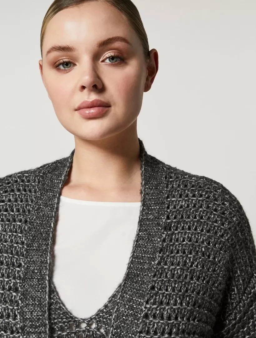 Store Wool-Blend Maxi Cardigan Coats