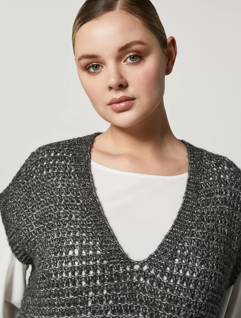 Cheap Wool-Blend Maxi Sweater Knitwear